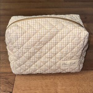 Moon Nude Handmade Quilted Gingham Makeup Bag Sustainable Ethically Made Darling